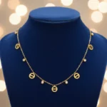 Collier rond barré
